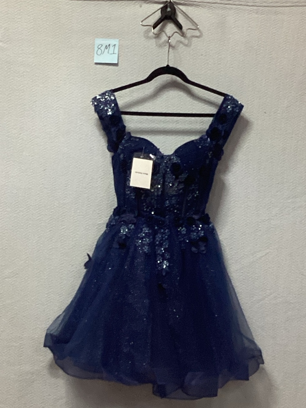 Warm Notices Blue Formal Dress